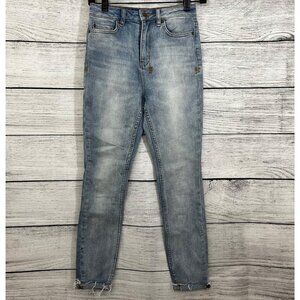 Ksubi Mid-Rise Ankle Skinny Jeans, Size 24